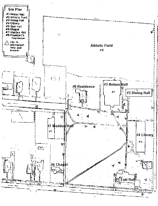 Campus Map (reduced and annotated)
